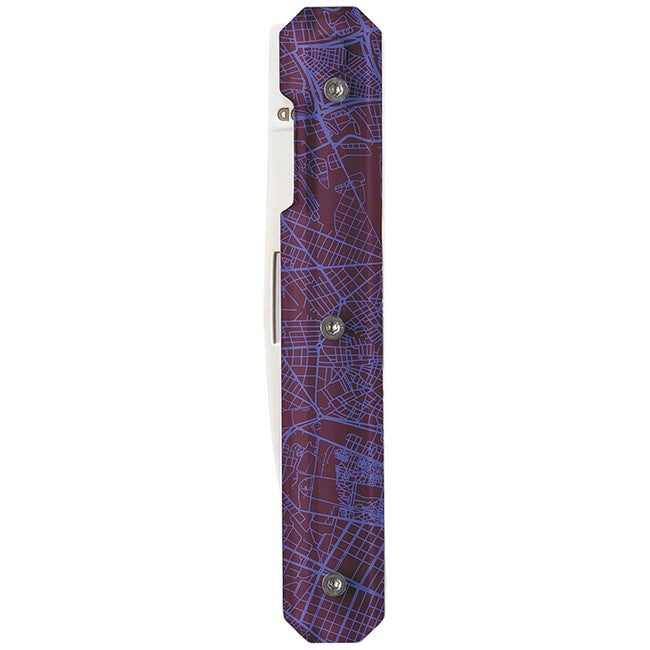 Akinod A03M00014 coltello tascabile 18h07, viola centro città