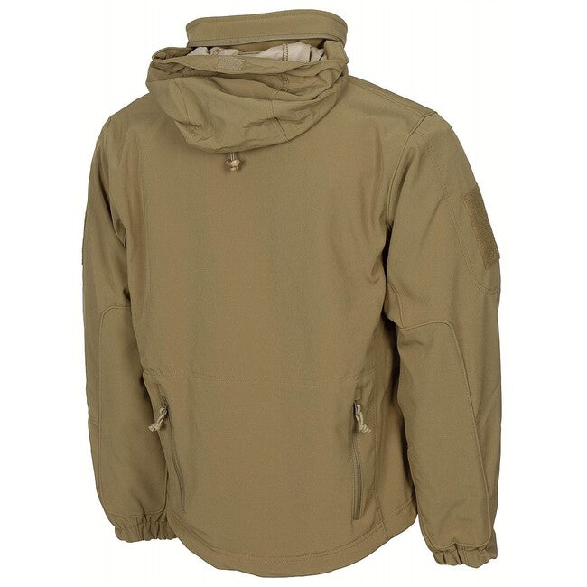 MFH Professional Scorpion giacca softshell, marrone coyote
