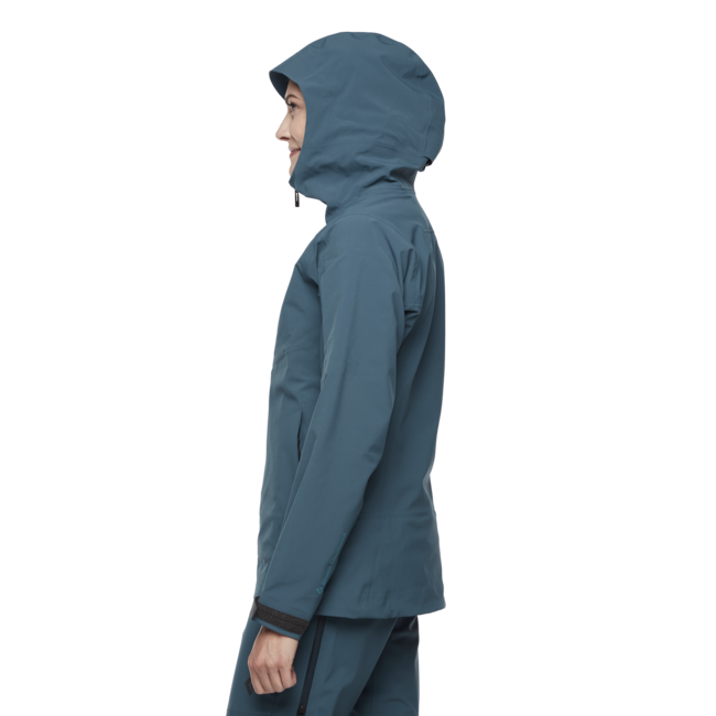 Black Diamond Recon Stretch Ski Shell giacca da sci da donna, azzurrite