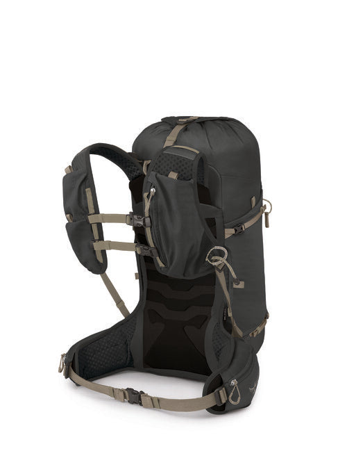Osprey Tempest Velocity zaino da trekking 30, dark charcoal/chiru tan