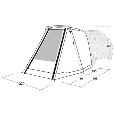 Outwell Sandcrest S stan
