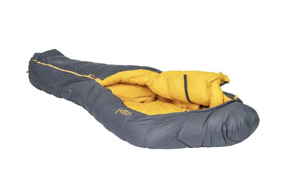 Patizon Ultralight Sleeping Bag Dpro 290 L Left, Anthracite/Gold