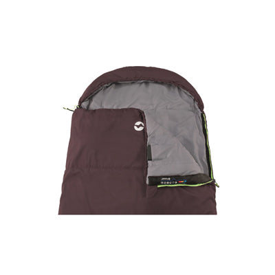 Outwell Campion Lux sacco a pelo, melanzana