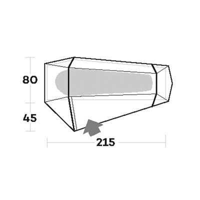 Ferrino Lightent Pro tenda per 1 persona, oliva