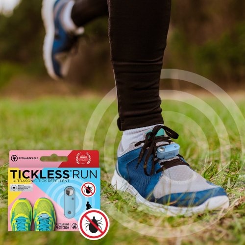 Tickless Run repellente per zecche a ultrasuoni, blu