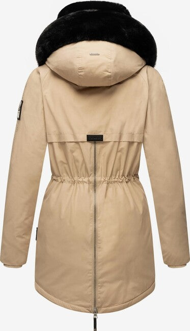 Navahoo Sweety Deluxe parka invernale da donna, tortora