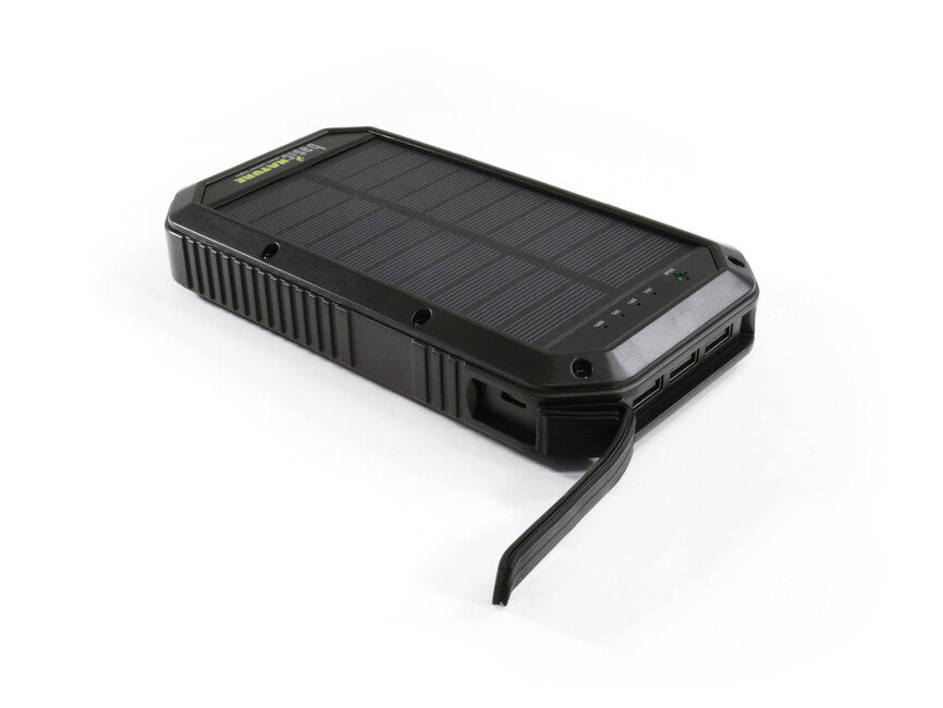BasicNature 20 20K powerbank con ricarica wireless qi e pannello solare