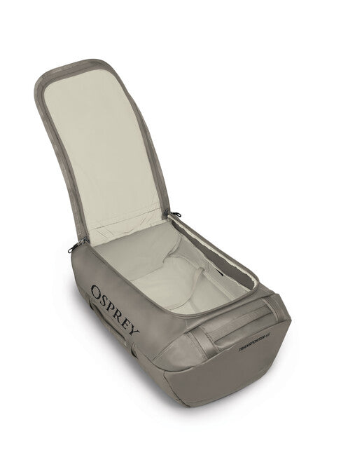 OSPREY TRANSPORTER 65 τσάντα ταξιδίου, tan concrete