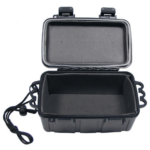 MFH Scatola impermeabile in plastica 20 x 11,5 x 8,5 cm, nera