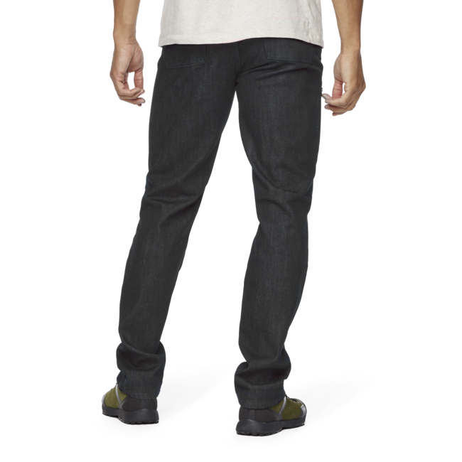 Black Diamond Mission Wool Denim pantaloni in denim da uomo, grigio scuro