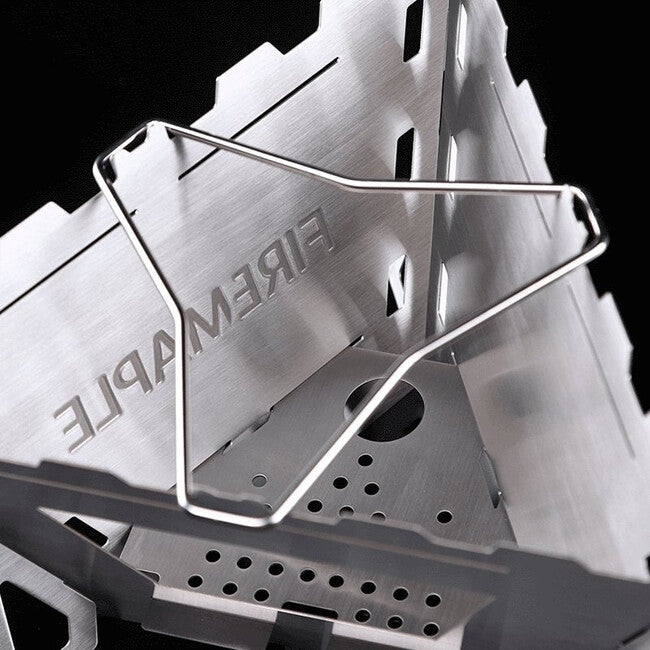 Fire Maple Maverick fornello pieghevole a legna con base e 3 pannelli