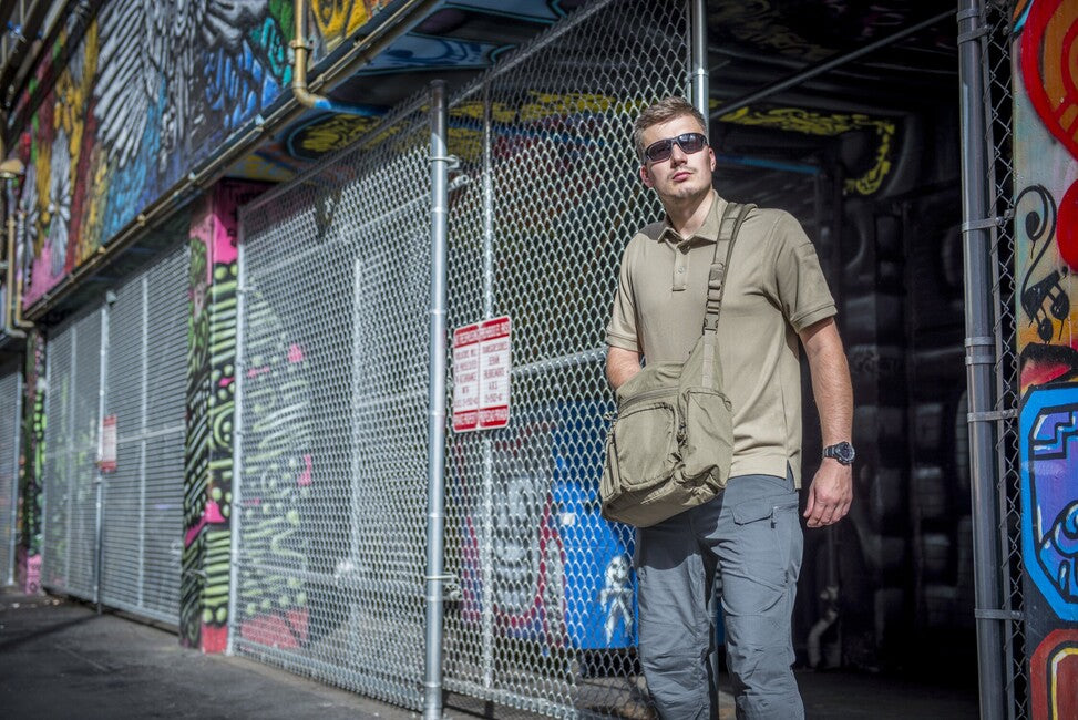 Helikon-Tex WOMBAT Mk2 borsa a tracolla - Cordura - grigio ombra