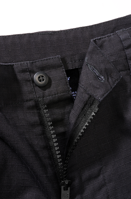 Brandit BDU Ripstop pantaloncini da bambino, nero