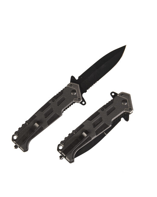 Mil-Tec Assault coltello, nero
