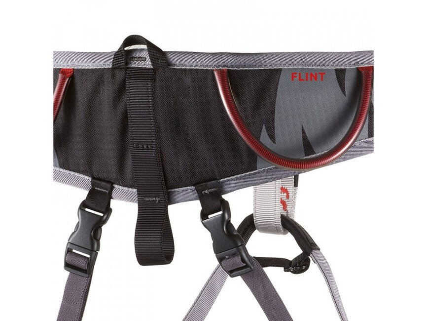 Camp Flint sedile per arrampicata, nero / rosso