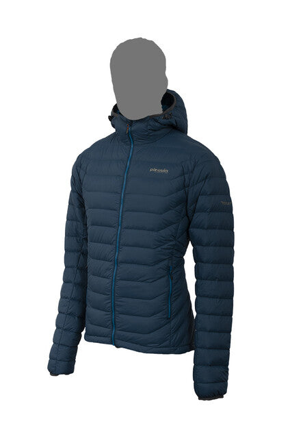 Pinguin Hill giacca con cappuccio, blu