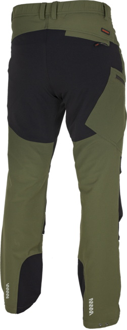 BENNON Fobos pantaloni da esterno e da lavoro, verde/nero