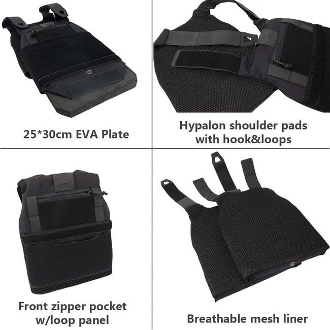DRAGOWA Tactical Lightning gilet tattico, coyote
