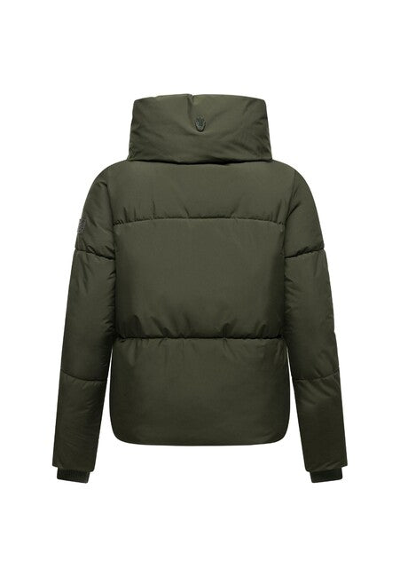 Navahoo Traumelfe 14 giacca invernale da donna, verde oliva scuro