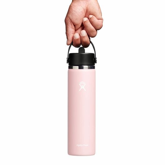 Hydro Flask Wide bottiglia termica con boccaglio 24 OZ Wide Flex Straw Cap 710 ml, trillium