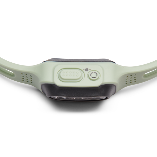 Black Diamond Deploy Lampada frontale da corsa Run Light, verde schiuma