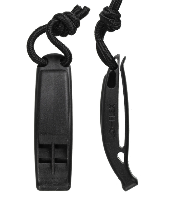 Mil-Tec Fischietto tattico Molle, nero