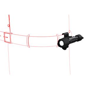 Ledlenser Clip Girevole Per Cintura tipo a