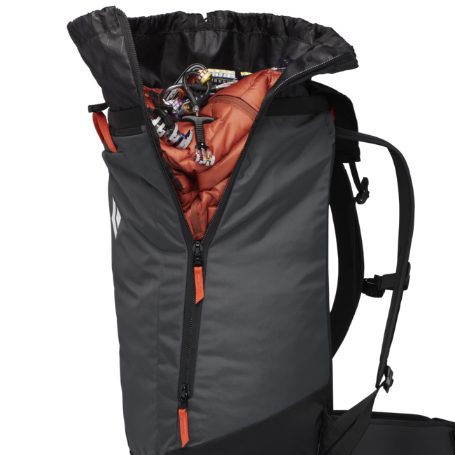 Black Diamond Crag 40 Climbing Backpack, Carbon