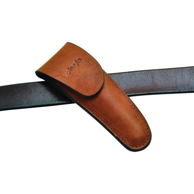Deejo Leather Knife Sheath, Natural
