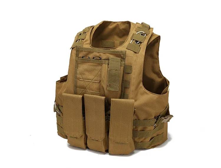 DRAGOWA Tactical Gilet militare per impieghi gravosi, multicam