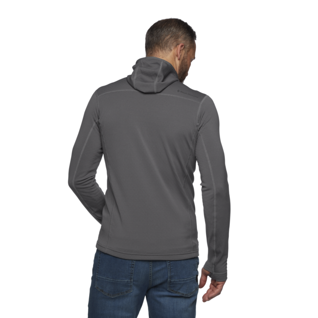 Black Diamond Coefficient felpa da uomo, granito