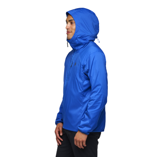 Black Diamond Alpine Start felpa con cappuccio isolata uomo, blu drifter