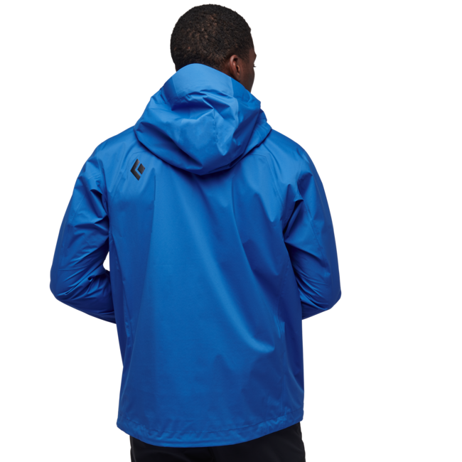 Black Diamond Stormline Stretch giacca a vento da uomo, blu drifter