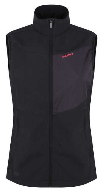 Husky Salien gilet softshell, nero