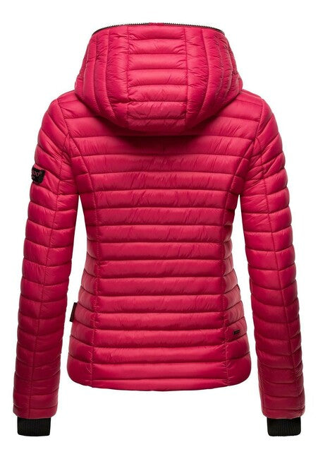 Navahoo Kimuk giacca transitoria da donna con cappuccio, fucsia