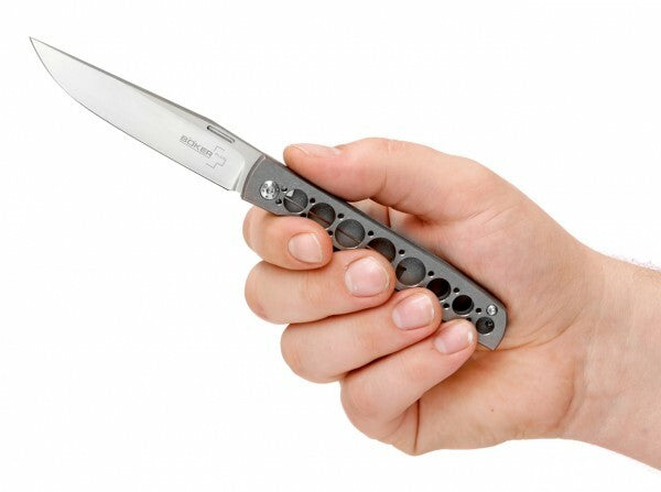 Böker Plus Urban Trapper coltello tascabile 8,7 cm titanio