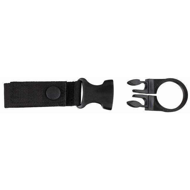 MFH Portabottiglie in plastica Molle, nero