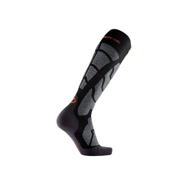Therm-ic Calze da sci, grigie e nere