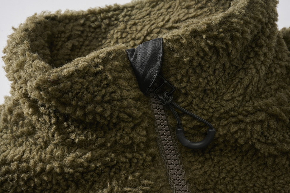 Brandit Teddyfleece gilet in pile, oliva