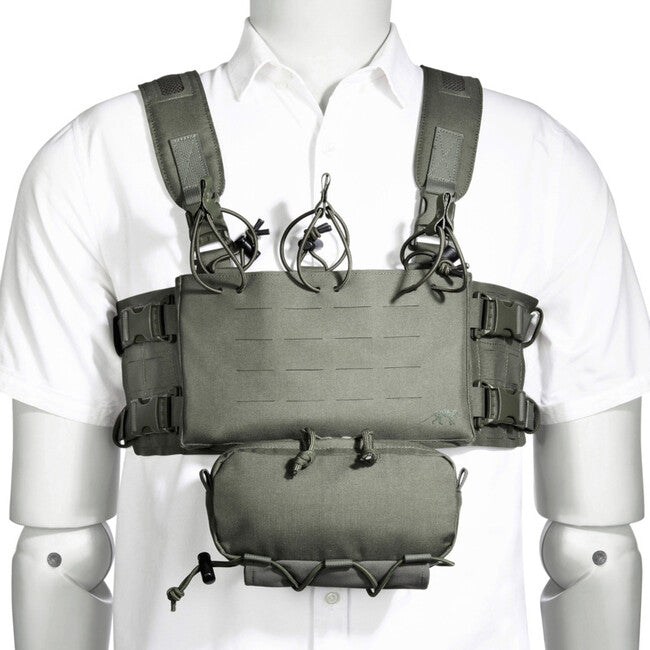 Tasmanian Tiger gilet Small Combi Rig irr, stone grey olive