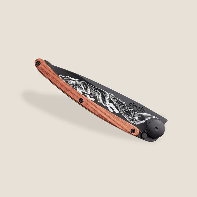 Deejo Tattoo colletto pieghevole Deejo Tattoo Black coralwood Fox