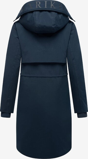 Marikoo Anoukaa giacca invernale da donna con cappuccio, blu navy