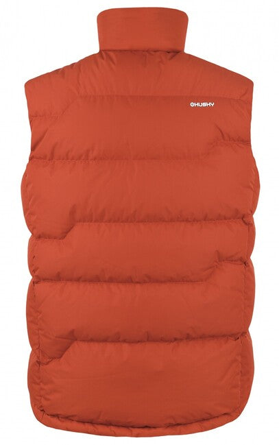 Husky Gilet con zip Uomo, arancione scuro