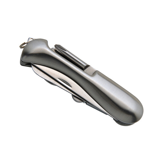 Baladeo ECO164 Coltello multifunzione Barrow, 12 funzioni, acciaio inox