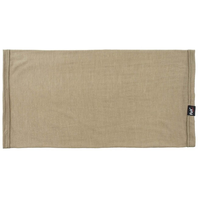 Fox Outdoor Merino Lite scaldacollo, marrone coyote