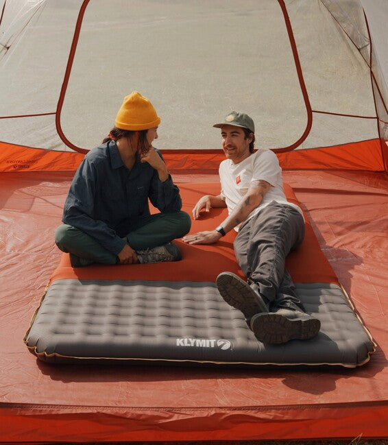 Klymit Klymaloft Double materasso isolato per auto, rosso