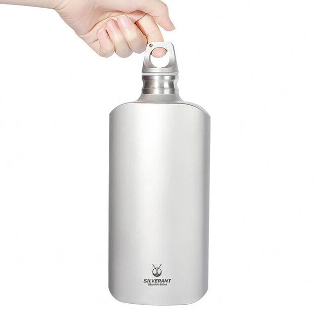 Silverant Titanium bottiglia 800 ml slim