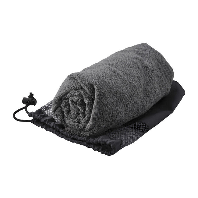 Baladeo PLR304 asciugamano in microfibra, grigio scuro