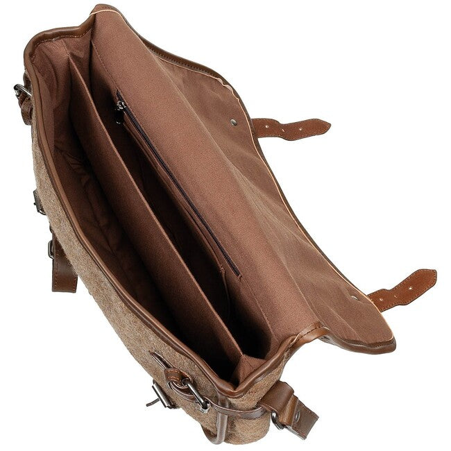 Pure Trash Borsa a tracolla con cinghie in vera pelle