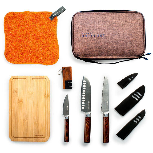 GSI Outdoors Rakau set di coltelli da viaggio